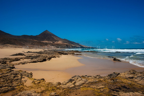 Playa de Cofete con Montaña Aguda - Jandía, Fuerteventura