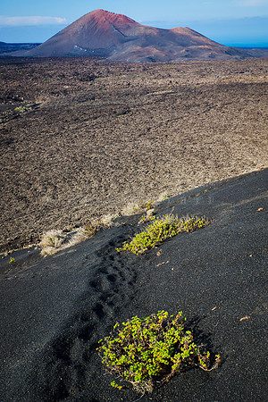 Bajando el volcán - Timanfaya, Lanzarote