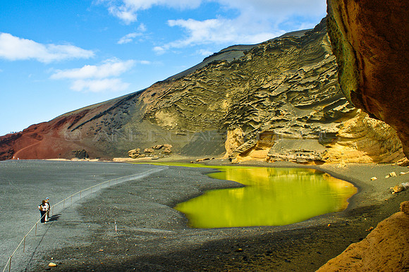 Laguna de los Clicos - El Golfo, Lanzarote