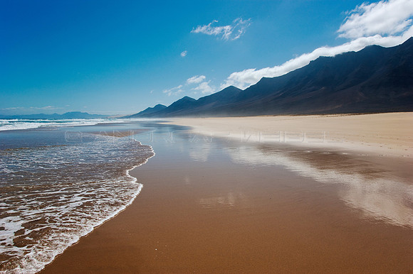 La infinita playa de Cofete - Jandía, Fuerteventura