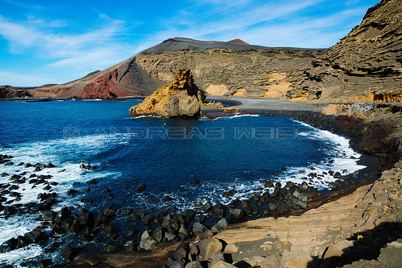 Colores en El Golfo - Lanzarote, Islas Canarias
