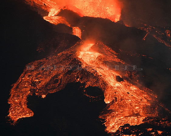 Erupción Volcán Cumbre Vieja - La Palma, Islas Canarias.