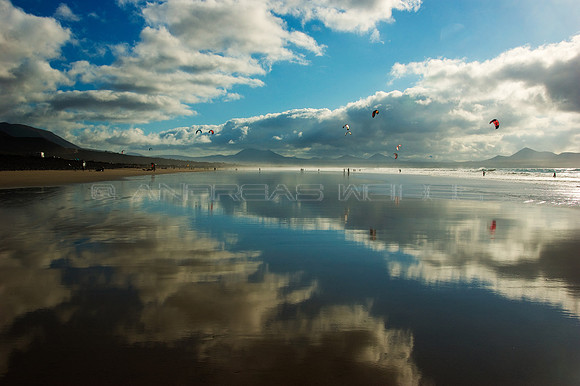 Playa de Famara - Lanzarote, Islas Canarias