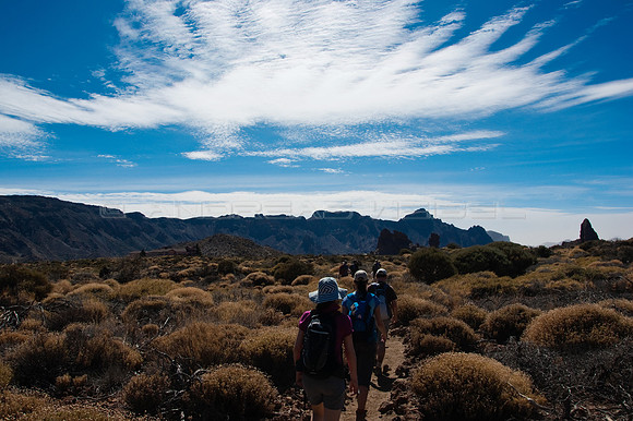 Senderismo en Las Cañadas del Teide - Tenerife, Canarias