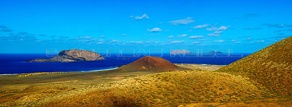 Archipiélago chinijo desde la Aguja Grande