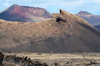 Volcanes en el Parque Natural de los Volcanes.