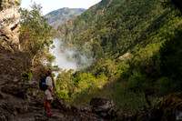 Llega la nube - Camino La Dehesa a Sabinosa, El Hierro.