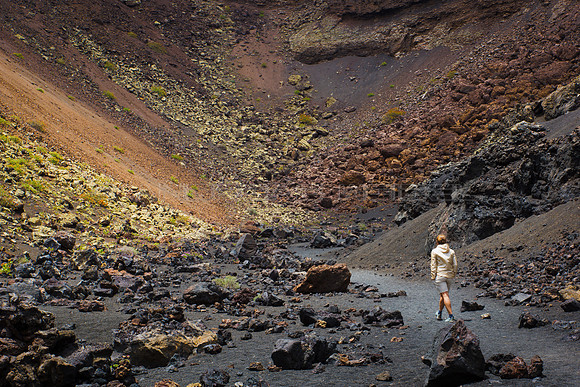 Explorando el Volcán del Cuervo - Lanzarote, Islas Canarias