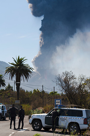 Erupción Volcán Cumbre Vieja - La Palma, Islas Canarias.