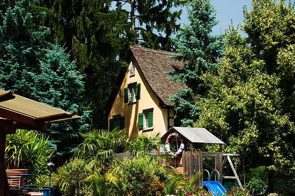 Ein verstecktes Haus