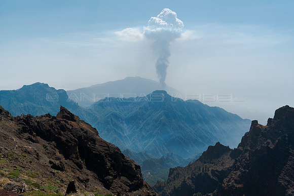 Erupción Volcán Cumbre Vieja - La Palma, Islas Canarias.