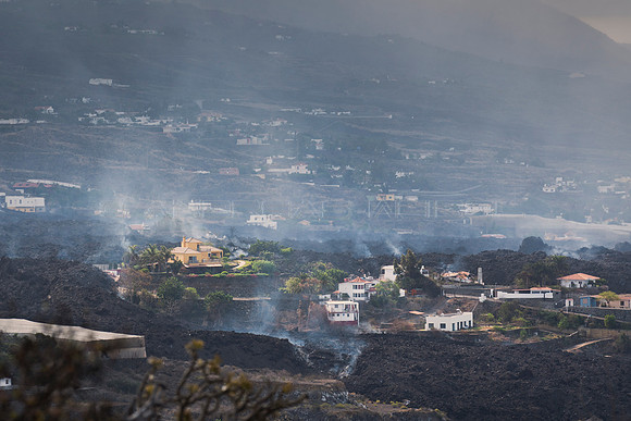 Erupción Volcán Cumbre Vieja - La Palma, Islas Canarias.
