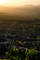 Atardecer entre Zocos y volcanes - La Geria, Lanzarote.