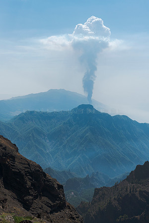 Erupción Volcán Cumbre Vieja - La Palma, Islas Canarias.