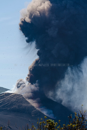 Erupción Volcán Cumbre Vieja - La Palma, Islas Canarias.