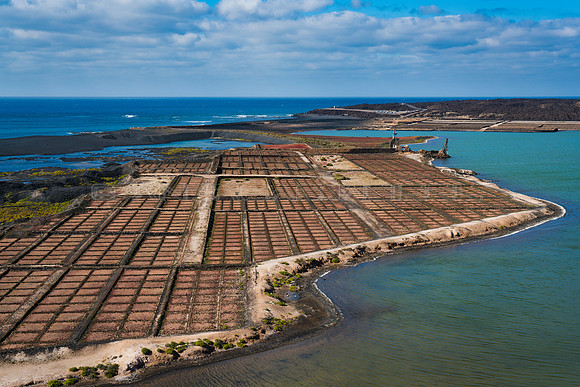 Salinas abandonadas en Janubio, Yaiza.