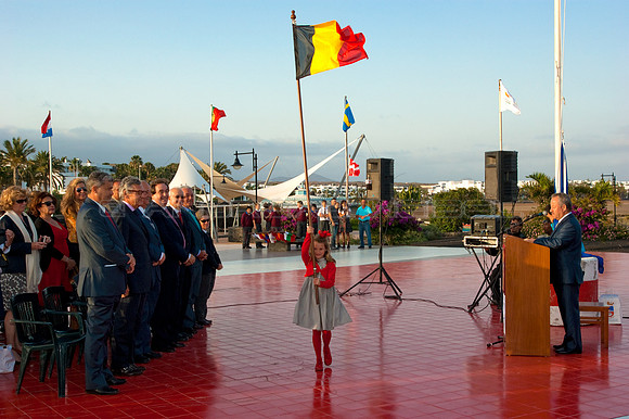 Día de Europa - Ceremonia