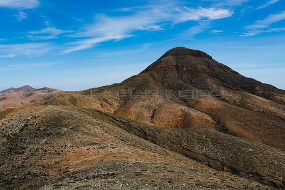 Vista a Montaña Hendida - Pájara.