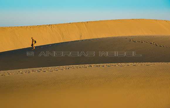 Volviendo - Dunas de Maspalomas.
