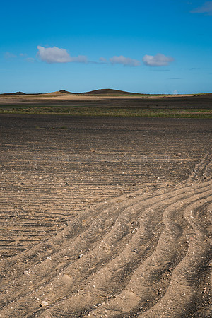 Paisaje minimalista en El Jable - San Bartolomé