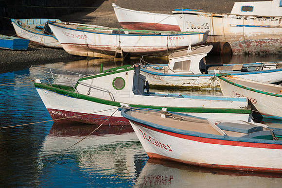Barquitos en el charco - Charco de San Ginés, Arrecife.