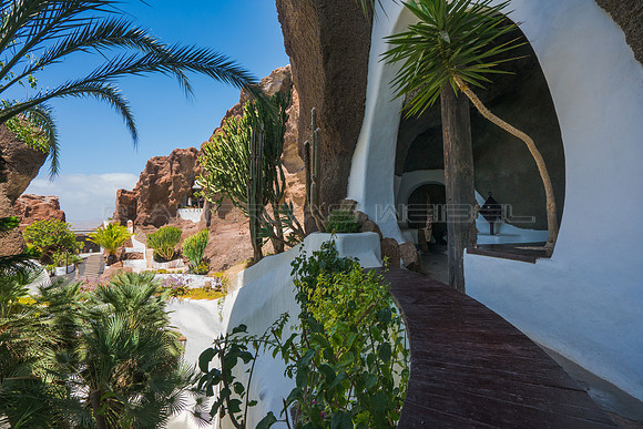 Pasillo con vistas en el Lagomar - Nazaret, Teguise.