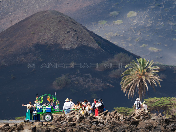 De Romería por la Geria - Romería de los Dolores, Tías.