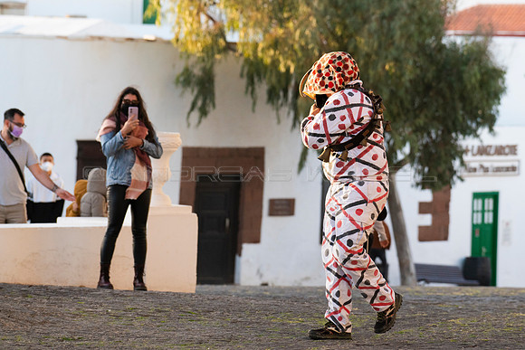 Filmando el Diablete - Villa de Teguise.
