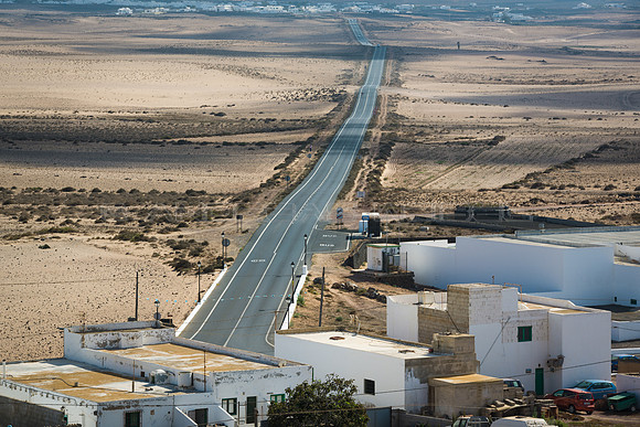 La Carretera, de Soo a Muñique, Teguise.