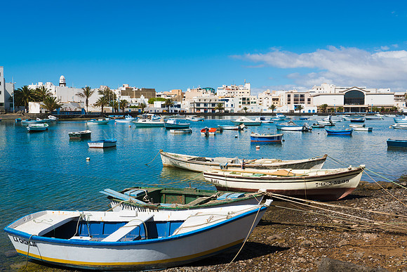 Barquitos en tierra - Charco de San Ginés, Arrecife.
