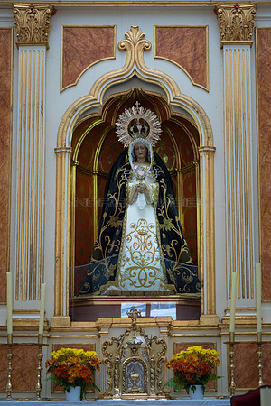 La Virgen de Los Dolores en la Iglesia del mismo nombre - Mancha
