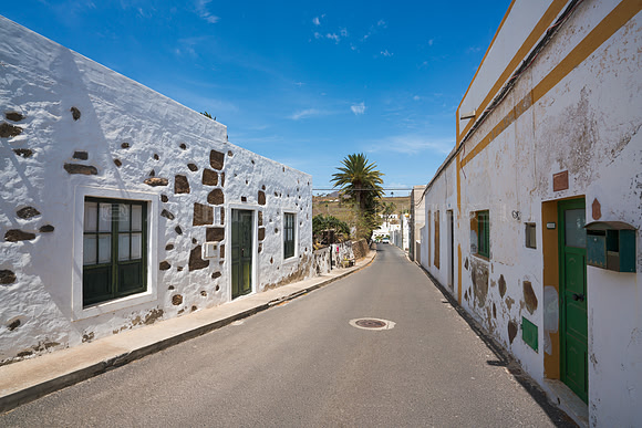 Calle en Haria