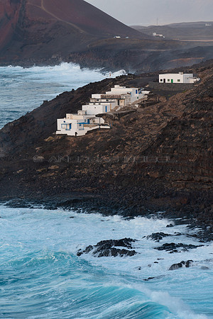 Última luz en el Caserío Lajas del Sol - Costa de Tinajo.