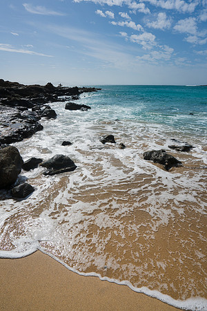 Entre lava y arena en la Playa de la Cocina - La Graciosa.