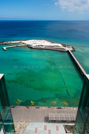 Parque Islas Canarias con el Islote - Arrecife.