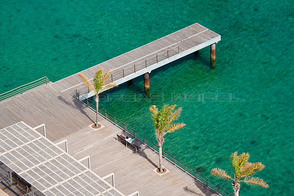 Aprovechando la sombra - Parque Islas Canarias, Arrecife