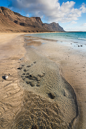 Patrones en la Playa del Risco - Haria.