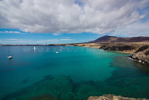Nube en las Playas de Papagayo - Lanzarote, Canarias