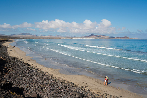 Septiembre, mes de tranquilidad - Playa de Famara, Teguise.