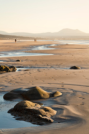 La cálida luz del atardecer - Playa de Famara, Teguise.