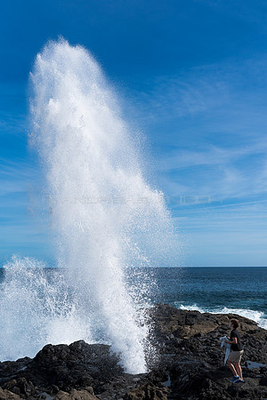 Hervidero en la costa de La Graciosa.