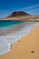 Abánico de colores en la Playa de la Francesa - La Graciosa.