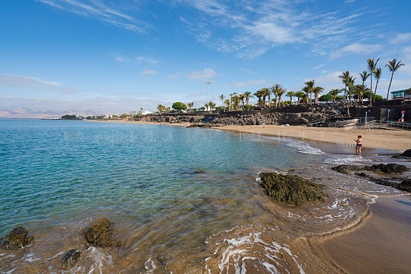 Vista desde la punta - Playa Grande, Puerto del Carmen.