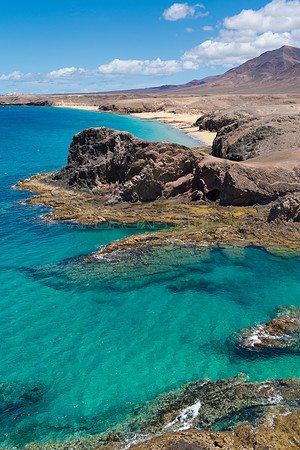 Vista de pájaro de la Costa de Papagayo - Yaiza.