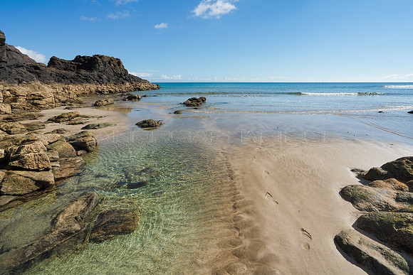 El final de la playa - Playa de la Canteria, Órzola.