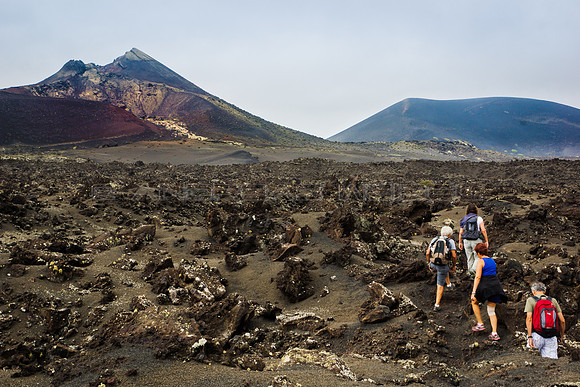 Hacia el volcán - Senderismo en Lanzarote