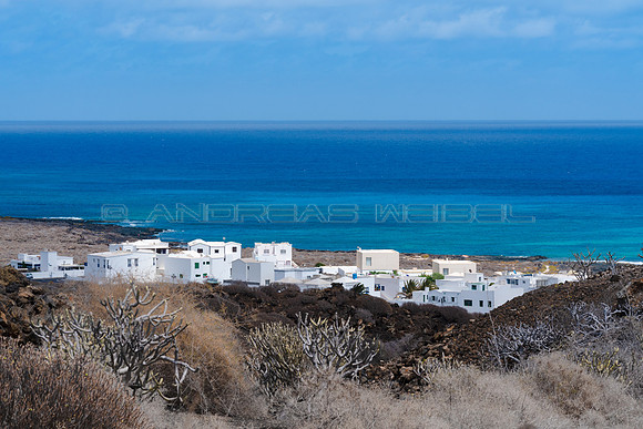 Vista a la costa de Punta Mujeres - Haria.