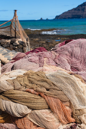 Redes - Caleta del Sebo, La Graciosa.