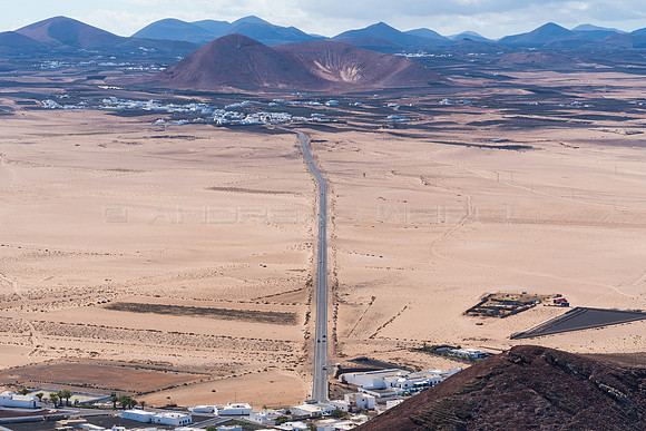 Cruzando el Jable - Vista a Soo y Muñique.