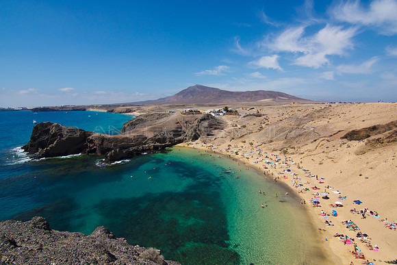 Playa de Papagayo - Playa Blanca, Yaiza.